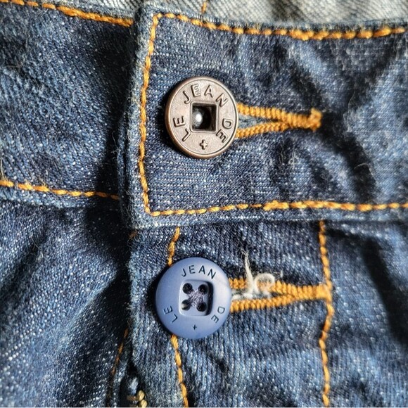 Vtg Marithe Francois Girbaud Jeans 42 Dark Baggy African Cut Pockets - Picture 4 of 15